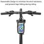 Bike Bag Bike Frame Bag Bike Phone Bag Handlebar Bag Phone Mount Pack, Front Top Tube Bag Sensitive Touch Screen Saddle Sun Visor Bag Waterproof Phone Case for Smartphones Below 6.5 (Handlebar Bag 5)