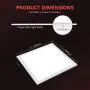 Neewer 15x15 Inches/38x38cm Photo Studio LED Light Panel, Portable Shadowless LED Fill Light with Power Adapter, Dimmable Photography Shooting Box/Tent Bottom Light for Product Food Jewelry Cosmetic Neewer 15x15 Inches/38x38cm Photo Studio LED Light Panel, Portable Shadowless LED Fill Light with Power Adapter, Dimmable Photography Shooting Box/Tent Bottom Light for Product Food Jewelry Cosmetic