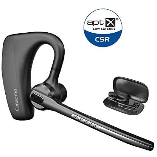 Bluetooth Headset CVC8.0 Dual Mic Noise Cancellation Wireless Bluetooth Earpiece 5.0, 360 Hours Standby Hands-Free Earphones for iPhone Android Cell Phones Driver Trucker Business Bluetooth Headset CVC8.0 Dual Mic Noise Cancellation Wireless Bluetooth Earpiece 5.0, 360 Hours Standby Hands-Free Earphones for iPhone Android Cell Phones Driver Trucker Business