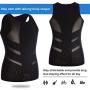 TAILONG Tank Top Slimming Vest Tight Body Shaper Tummy Underwear Men Waist Trimmer Compression Shirt