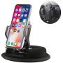 Dosili Cell Phone Vehicle Mount,Dashboard Beanbag Friction Mount,2 in 1 Dashboard Mount and Car Air Vent Holder,for iPhone Android and Other Smartphones