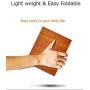 ORETECH Screen Magnifier, 12" Foldable Smart Phone Screen Amplifier Projector Movie Video Enlarger Wooden Phone Holder Stand with 3D Screen Magnifying Amplifying Glass for All Smart Phone Model
