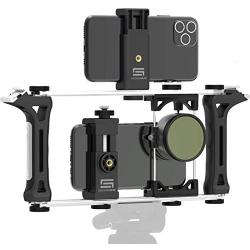 DREAMGRIP Evolution 2020 PRO Universal Modular Transformable Rig System for Any Smartphone, Action and DSLR Cameras. Renewed Basic Phone Video Kit for Vlogging, Youtubers, Journalists or Movie-Makers