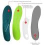 Plantar Fasciitis Arch Support Orthopedic Insoles Relieve Flat Feet Heel Pain Shock Absorption Comfortable Insoles (Men (13-13 1/2) | Women (15-15 1/2) -310MM-12.2", green01)