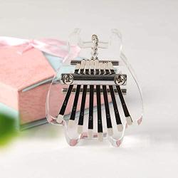 8 Key Mini Kalimba exquisite Finger Thumb Piano Marimba Musical good accessory Pendant Ornament Gift (2)