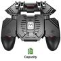 Alician AK77 Mobile Phone Gamepad Transmitter Handle for PUBG Mobile Game Controller Trigger Joystick Gamepad 1200mAh Battery Version Electronic Accessories