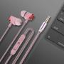 CBGGQ Earbuds Headphones with Microphone & Remote, Noise Isolating Earphones in-Ear Headphones with Pure Sound and Powerful Bass, for iOS and Android Smartphones,iPod,iPad,Laptops,Gaming,etc (4 Pack)
