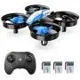 Holy Stone Mini Drone for Kids and Beginners RC Nano Quadcopter Indoor Small Helicopter Plane with Auto Hovering, 3D Flip, Headless Mode and 3 Batteries, Great Gift Toy for Boys and Girls, Blue Holy Stone Mini Drone for Kids and Beginners RC Nano Quadcopter Indoor Small Helicopter Plane with Auto Hovering, 3D Flip, Headless Mode and 3 Batteries, Great Gift Toy for Boys and Girls, Blue
