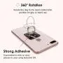 Velvet Caviar Cell Phone Ring Holder - Finger Ring & Stand - Improves Phone Grip Compatible with iPhone, Galaxy and Most Cases (Except Silicone/Leather) - Black Marble Rose Gold Velvet Caviar Cell Phone Ring Holder - Finger Ring & Stand - Improves Phone Grip Compatible with iPhone, Galaxy and Most Cases (Except Silicone/Leather) - Black Marble Rose Gold