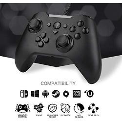 ZD-O (Lite) Wired Gaming Controller for Steam Nintendo Switch,Lapto/PC(Win7-Win10),Android Smartphone Tablet VR TV Box(Black)