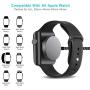 Watch Charger Magnetic Charging Cable for iWatch Wireless Portable Charger Charging Cable Cord Compatible with Apple Watch Series 5 4 3 2 1 Strong Reinforced Durable