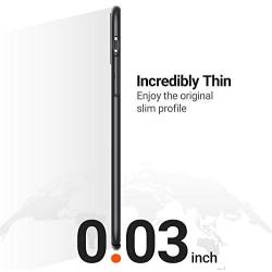 TORRAS Slim Fit iPhone 11 Case, Hard Plastic PC Ultra-Thin Phone Cover Case with Matte Finish Coating Grip Compatible with iPhone 11 (6.1 Inch), Space Black