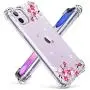 GVIEWIN iPhone 11 Case, Clear Flower Design Soft & Flexible TPU Ultra-Thin Shockproof Transparent Bumper Protective Floral Cover Case for iPhone 11 6.1 Inch 2019 (Peach Blossom/Pink) GVIEWIN iPhone 11 Case, Clear Flower Design Soft & Flexible TPU Ultra-Thin Shockproof Transparent Bumper Protective Floral Cover Case for iPhone 11 6.1 Inch 2019 (Peach Blossom/Pink)