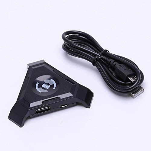 Metermall PUBG Mobile Gamepad Controller Gaming Keyboard Mouse Converter for Android Phone to PC Bluetooth Adapter Converter