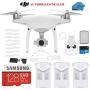 DJI Phantom 4 PRO V2.0 Quadcopter Drone with 1-inch 20MP 4K Camera KIT, 3 Total DJI Batteries, 128 gb Micro SDXC Card, Reader Must Have Bundle