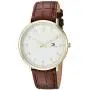 Tommy Hilfiger Mens Sophisticated Sport Stainless Steel Quartz Watch with Leather Calfskin Strap, Brown, 20 (Model: 1791340) Tommy Hilfiger Mens Sophisticated Sport Stainless Steel Quartz Watch with Leather Calfskin Strap, Brown, 20 (Model: 1791340)