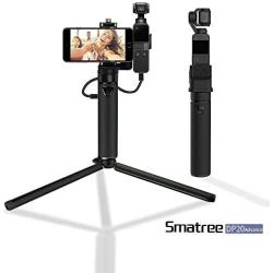 Smatree Portable Osmo Pocket PowerStick(Power Bank) Compatible for DJI Osmo Pocket,Handheld Smartphone Holder Mount Bracket with Tripod for Osmo Pocket Camera