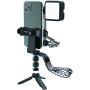 DREAMGRIP Scout MOJO Modular Rig Kit 2020 with 3 Microphones, LED Light and All-in Accessories Set for PRO Video Production with Any Smartphone for Journalists, Vloggers, Youtubers, and Movie Makers