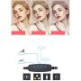 NiSotieb Protable USB Interface Brightness Adjustable Selfie Ring Light with 2 Mobile Phone Holder Desktop Fill Light On-Camera Video Lights for Live Stream/Makeup/YouTube Video