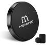 Magnetic Car Mount, Universal Flat Stick On Magnet Phone Holder Car Mounts with 2 Metal Plates for Cell Phones Mini Tablets