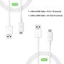 MBLAI Fast Charge Adaptive Fast Charger Kit for Samsung Galaxy S7/S7 Edge/S6/Note5/4 /S3,USB 2.0 Fast Charging Kit True Digital Adaptive Fast Charging (S7 Fast Charger Set)