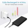 Miady 26800mAh PD Portable Charger Power Bank with 30W USB C Output for Nintendo Switch, Type C Laptops and Smartphones Power Delivery Support (Fully Recharged in 4.5 Hours)