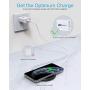 Fast Wireless Charger, Vebach Dubhe1s Qi Certified Wireless Charging Pad 7.5W for iPhone SE 2020/11/11 Pro/11 Pro Max/Xs/Xs Max/XR/X/8/8P, 10W for Samsung Galaxy S20/S10/Note 10/S9, Aluminum Frame