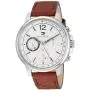 Tommy Hilfiger Mens Casual Stainless Steel Quartz Watch with Leather Strap, Brown, 20 (Model: 1791531) Tommy Hilfiger Mens Casual Stainless Steel Quartz Watch with Leather Strap, Brown, 20 (Model: 1791531)