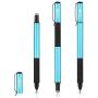 Digiroot Universal Stylus,[2-in-1] Disc Stylus Pen 2019 Updated Touch Screen Pens for All Touch Screens Cell Phones, Tablets, Laptops with 9 Replacement Tips(6 Discs, 3 Fiber Tips) - (Blue)