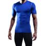 Neleus Mens 3 Pack Athletic Compression Under Base Layer Sport Shirt