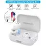 [2019 Version] Bluetooth Earbuds Wireless Headphones Bluetooth Headset Wireless Earphones IPX7 Waterproof Bluetooth 5.0 Stereo Hi-Fi Sound with 2200mA (White)