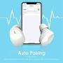 Wireless Earbuds, NYZ [2020 Upgraded] True Wireless Bluetooth Headphones in-Ear Earphones HiFi Stereo Cordless Earbuds with Microphone Portable Charging Case for iPhone,Android,Windows (Space 1)
