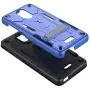 Phonelicious Radiant Core Cricket Icon Smartphone Case with kickstand Heavy Duty Rugged Slim Durable Hybrid Dual Layer Shockproof Phone Cover Compatible Cricket Icon (Blue)