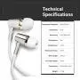 EMFProtector Anti-Radiation Air Tube Headphones for 99% EMF Reduction, Safe, Radiation-Free Earbuds with Microphone, Cell Phone Protection, Carry Case Included for iPhone & Other Devices EMFProtector Anti-Radiation Air Tube Headphones for 99% EMF Reduction, Safe, Radiation-Free Earbuds with Microphone, Cell Phone Protection, Carry Case Included for iPhone & Other Devices