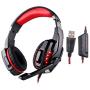 KOTION Each G9000 Gaming Headphone, USB 7.1 Surround Sound Version Game Headset with Noise Cancelling Microphone, LED Light, for Computer/Laptop/Tablet/Mobile Phones