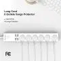 IECOPOWER Surge Protector Power Strip with 4 Fast Charging USB Port,Desktop Charging Station 4.5 ft Extension Cord for Cruise Ship, Office and Dorm Room Multi Plug Extender (White) IECOPOWER Surge Protector Power Strip with 4 Fast Charging USB Port,Desktop Charging Station 4.5 ft Extension Cord for Cruise Ship, Office and Dorm Room Multi Plug Extender (White)