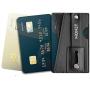 MONET Slim Wallet with Expanding Stand and Grip for Smartphones - Black Night