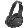 Sony Noise Cancelling Headphones WHCH700N: Wireless Bluetooth Over the Ear Headset with Mic for phone-call and Alexa voice control - Black