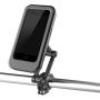 Motorcycle Bicycle Mobile Phone Waterproof Bracket can Touch Screen with Magnetic Expansion Adjustment, Multi-Function, Suitable for iPhone7 8Plus 7 inches or Less Mobile Phone Universal
