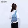 Echofun Nylon Mini Casual Waterproof Backpack Shoulderbag Rucksack Travel Bag Daypack for Girls Womens