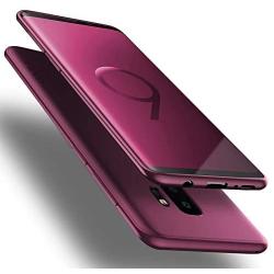X-level Samsung Galaxy S9 Plus Case, Slim Fit Soft TPU Ultra Thin S9 Plus Mobile Phone Cover Matte Finish Coating Grip Phone Case for Women Compatible Samsung Galaxy S9 Plus-WineRed
