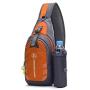 Shoulder bag Chest bag Hiking backpack Mens and womens cross-body bags Nylon
