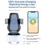 VANMASS Wireless Car Charger Mount, Automatic Clamping 10W 7.5W Qi Fast Charging Mount, Air Vent Phone Holder with QC 3.0 Fast Charger, Compatible with iPhone 11 Pro Max Xs X 8, Samsung S10 S9 Note 10