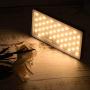 Qiilu GS-01 Aluminium Alloy Portable Photography Professional Fill Light Outdoors Shooting Live Vlog LED Video Lamp