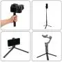 Metal Mini Tripod, Desktop Tabletop Stand Compact Tripod for Smooth 4, Osmo Mobile, Vimble 2, Gimbal Handle Grip Stabilizer and All Cameras (7INCH)