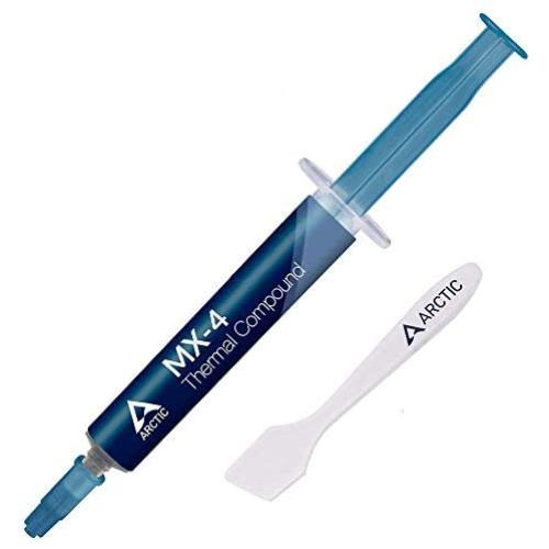 ARCTIC MX-4 - Thermal Compound Paste For Coolers | Heat Sink Paste | Composed of Carbon Micro-particles | Easy to Apply | High Durability - 4 Grams