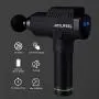 Massage Gun, Handheld Deep Tissue Muscle Massage Gun Shoulder Back Calf Body Percussion Massager - Super Quiet Brushless Motor, 20 Adjustable Speed