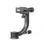 Movo GH600 Vertical, Portrait Mount Carbon Fiber Gimbal Tripod Head with Arca-Swiss Quick-Release Plate
