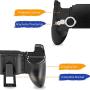 JP Digital Grip Game Controller Mobile Joystick Gamepad, Ergonomic Design Handle Holder Handgrip Stand for PUBG Fortnite Red Dead: Redemption, Support 4.7-6.44 inch Phones