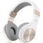 Bluetooth Headphones, Riwbox XBT-80 Folding Stereo Wireless Bluetooth Headphones Over Ear with Microphone and Volume Control, Wireless and Wired Headset for PC/Cell Phones/TV/ipad (White Gold) Bluetooth Headphones, Riwbox XBT-80 Folding Stereo Wireless Bluetooth Headphones Over Ear with Microphone and Volume Control, Wireless and Wired Headset for PC/Cell Phones/TV/ipad (White Gold)